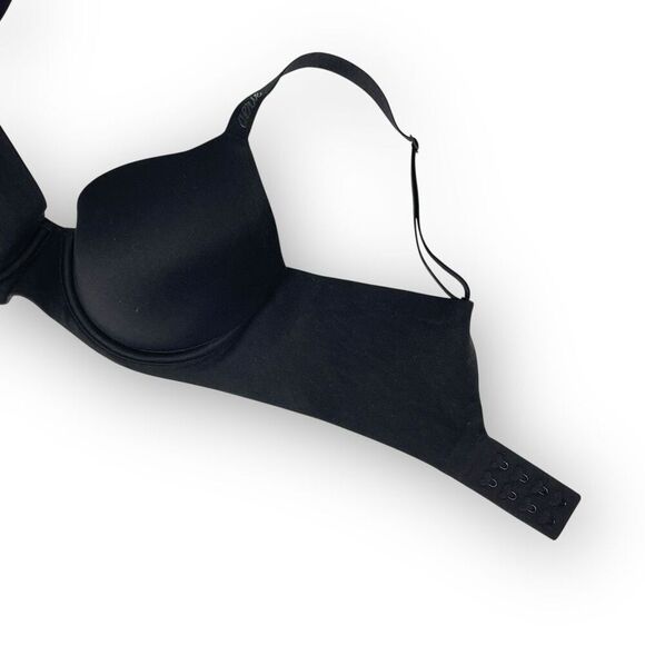 Aerie Smoothez Black Microfiber Full Coverage Bra Underwire Women’s Size 32C - Picture 3 of 7